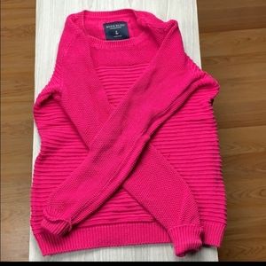 Nwt Thick Hot Pink Sweater Size XS